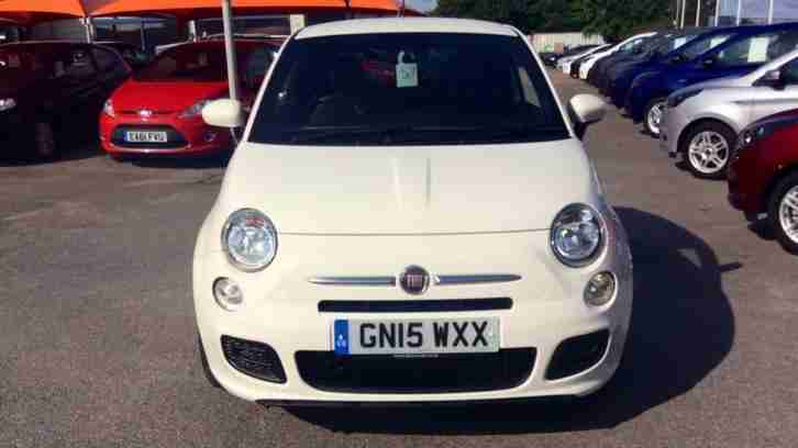 2015 Fiat 500 0.9 TwinAir S 3dr Manual Petrol Hatchback