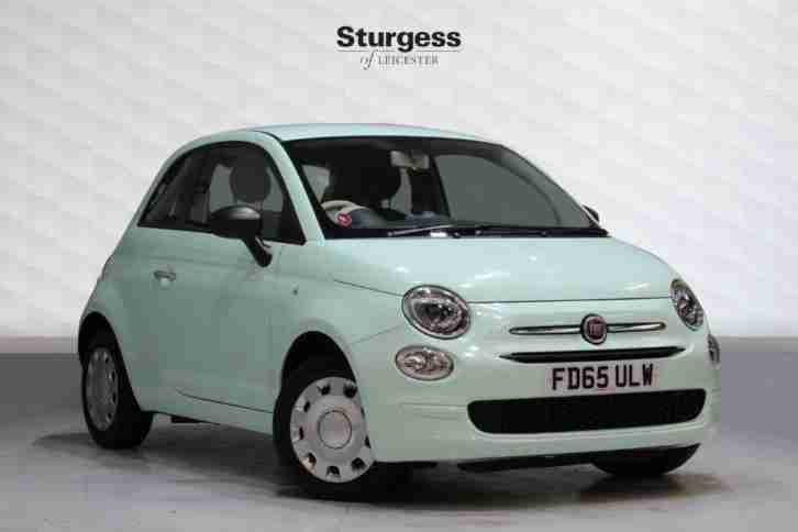 2015 Fiat 500 1.2 Pop (s s) 3dr Petrol green Manual