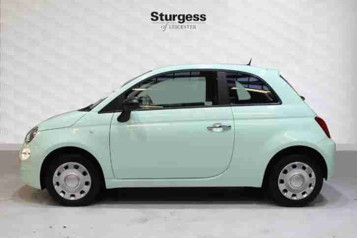 2015 Fiat 500 1.2 Pop (s/s) 3dr Petrol green Manual