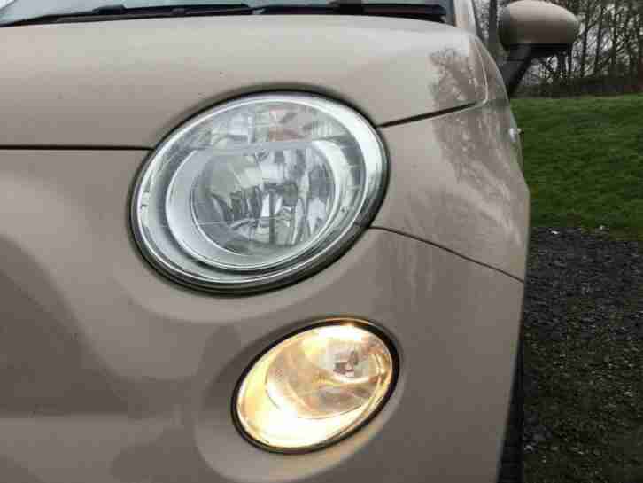 2015 Fiat 500 1.2 S (s/s) 3dr Petrol beige Manual
