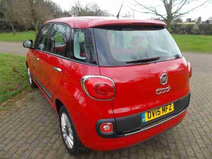 2015 Fiat 500L MULTIJET POP STAR Diesel red Manual