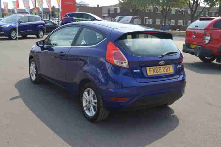 2015 Ford Fiesta Zetec, One Private Owner, Full Service History at Hartwell, Blu