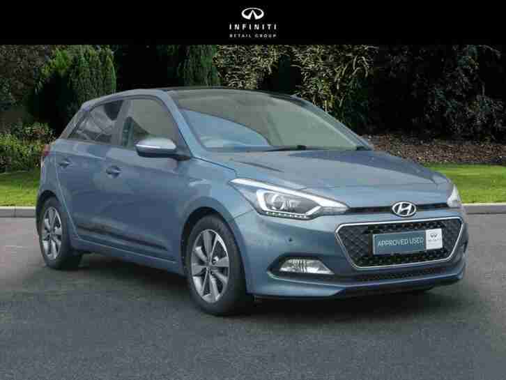 2015 Hyundai i20 Hyundai I20 Premium SE MPI Petrol blue Manual