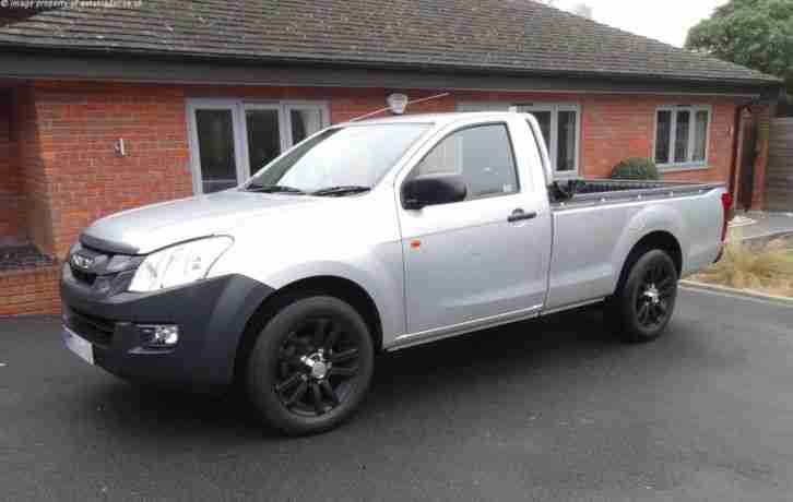 2015 ISUZU D-MAX S/C TWIN TURBO TD 4 SILVER ONLY £13500 INC VAT