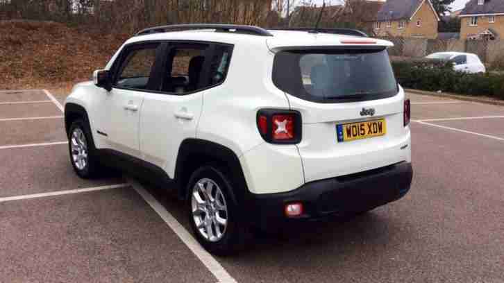 2015 Jeep Renegade 1.4 Multiair Longitude 5dr Manual Petrol Hatchback