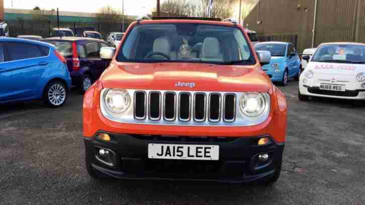 2015 Jeep Renegade 1.6 Multijet Limited 5dr Manual Diesel Hatchback