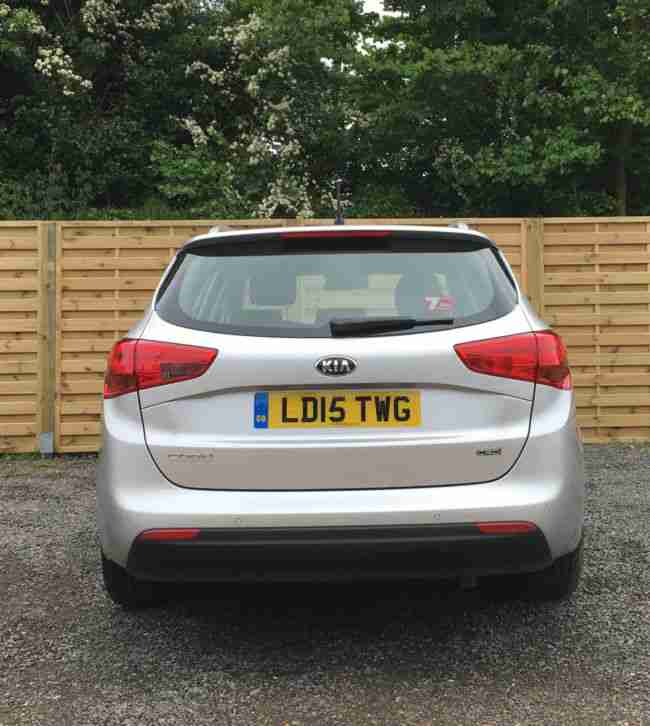 2015 KIA CEED 2 CRDI 1.6 (126hp) AUTO SILVER SALVAGE/DAMAGED