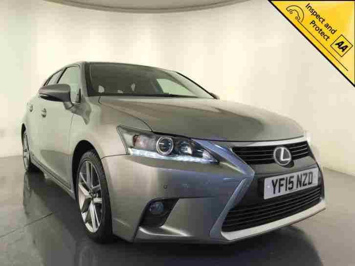 2015 LEXUS CT 200H ADVANCE PLUS AUTO FREE ROAD TAX 1 OWNER LEXUS SERVICE HISTORY