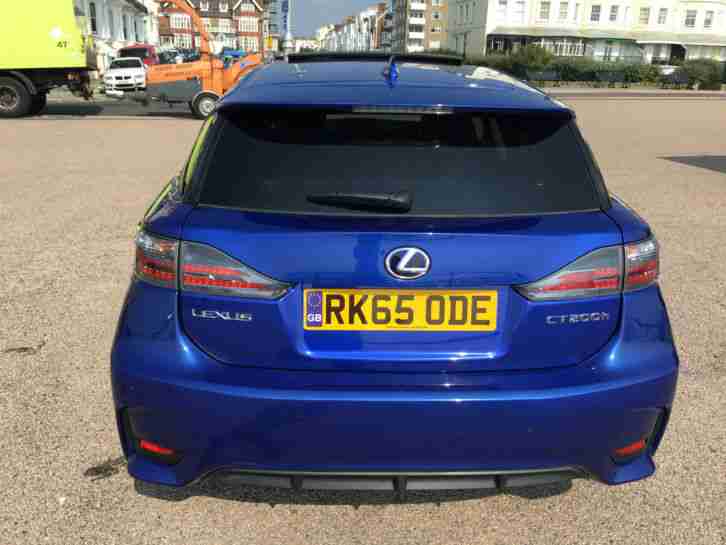 2015 LEXUS CT 200H LUXURY CVT BLUE