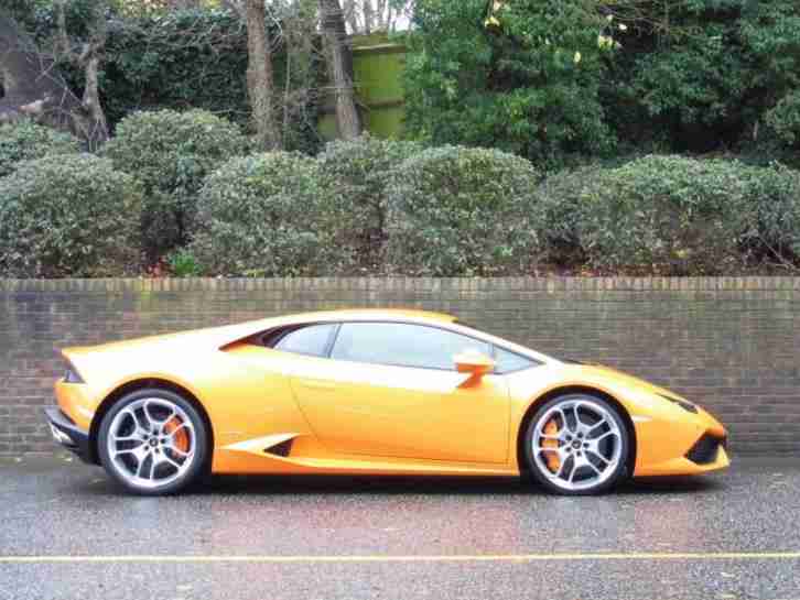 2015 Lamborghini Huracan LP 610-4 Petrol orange Semi Auto