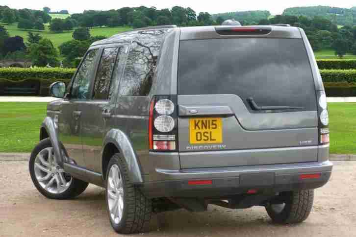 2015 Land Rover Discovery SDV6 HSE Diesel grey Automatic