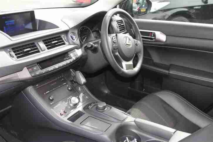 2015 Lexus CT 1.8 Sport PETROL/ELECTRIC black CVT