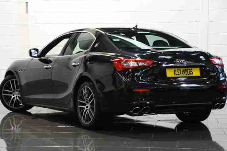 2015 MASERATI GHIBLI 3.0 DV6 AUTO BLACK DIESEL