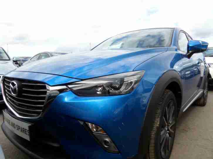 2015 MAZDA CX 3 2.0 PETROL 6 SPEED MANUAL SPORT NAV EDITION ONLY 342 MILES
