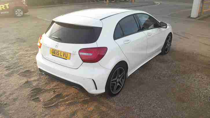 2015 MERCEDES-BENZ A200 AMG NIGHT EDITION CD WHITE AUTO DIESEL