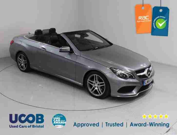 2015 MERCEDES E CLASS 2.1 E220 CDI BLUETEC AMG LINE CABRIOLET 7G TRONIC PLUS (S