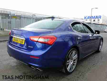 2015 Maserati Ghibli 3.0 TD Diesel 275 Auto Blue Damaged Salvage