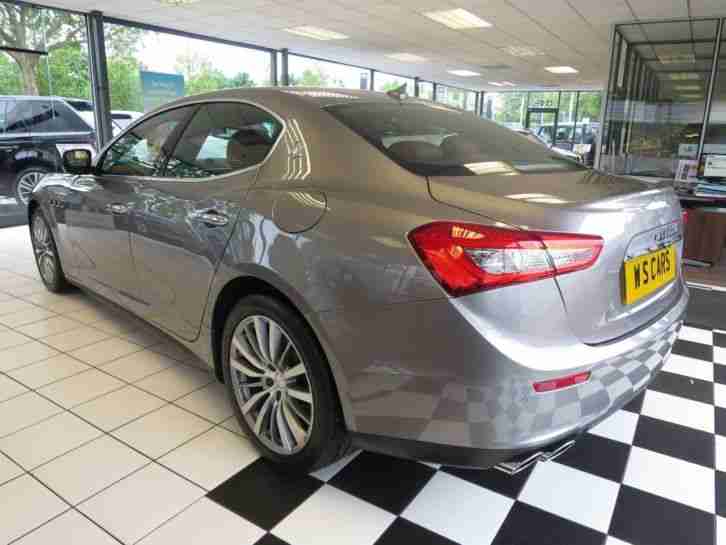 2015 Maserati Ghibli 3.0V6d Auto Only 1200 Miles 4 door Saloon