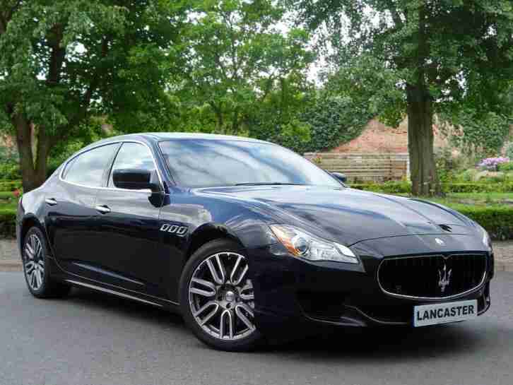 2015 Maserati Quattroporte DV6 Diesel black Automatic