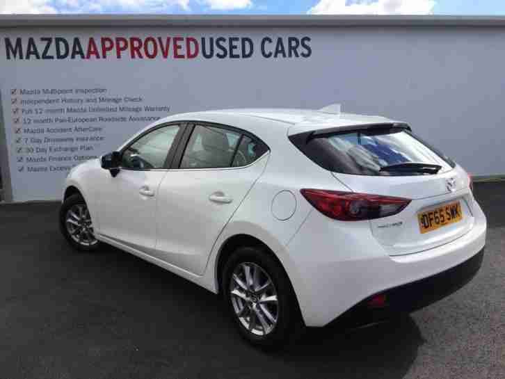 2015 Mazda 3 SE Petrol white Manual