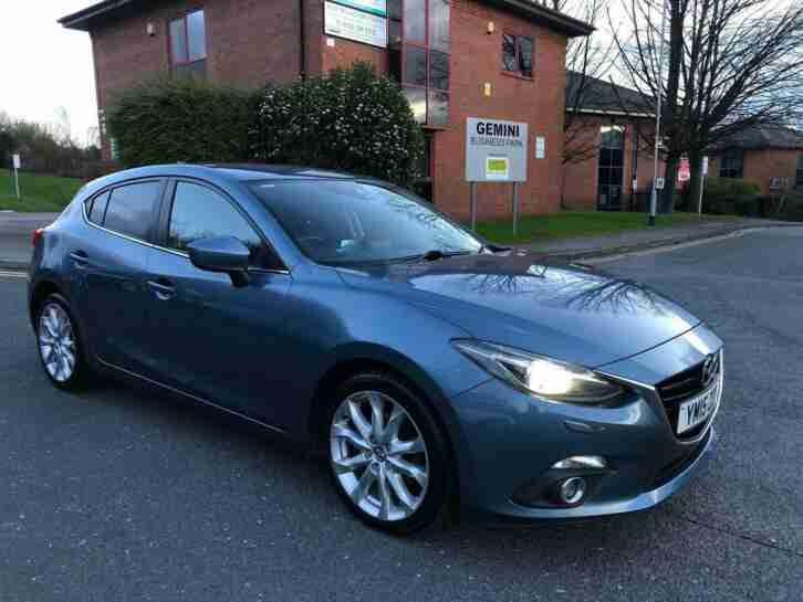 2015 Mazda Mazda3 2.2 TD SKYACTIV D Sport Nav 5dr Hatchback Diesel Manual