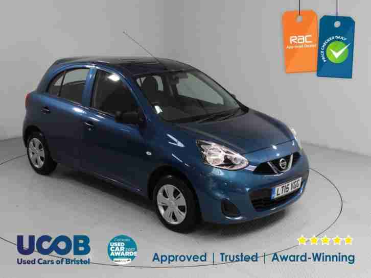 2015 MICRA 1.2 VISIA CVT 5DR HATCHBACK