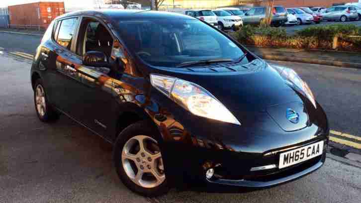 Nissan Leaf. Nissan car from United Kingdom