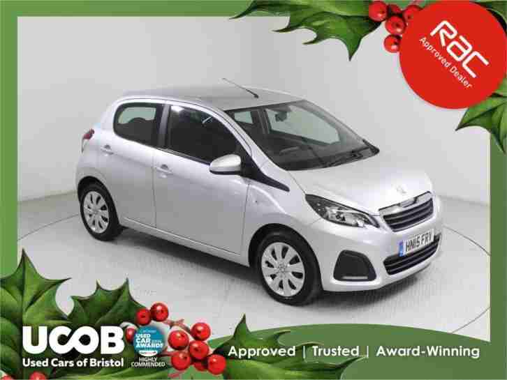 2015 PEUGEOT 108 1.0 ACTIVE 5DR HATCHBACK PETROL