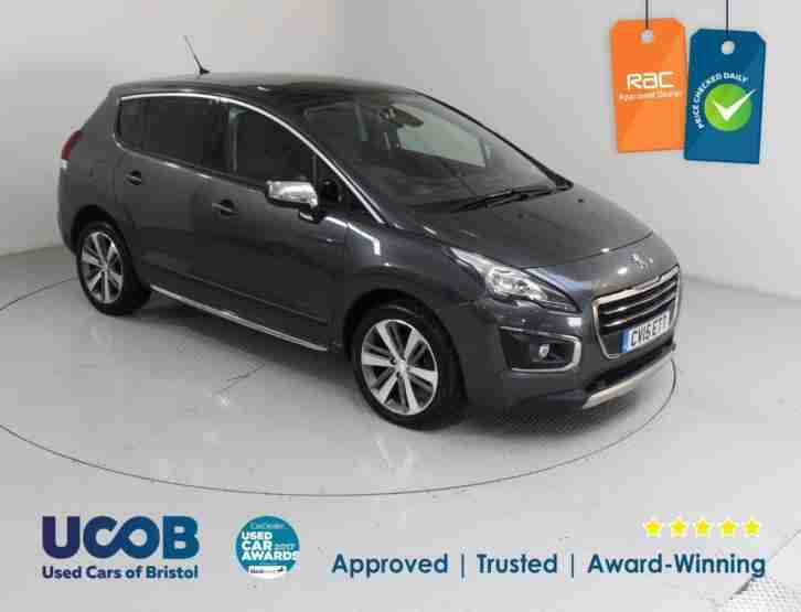 2015 PEUGEOT 3008 1.6 HDI ALLURE ETG (S S) 5DR HATCHBACK DIESEL