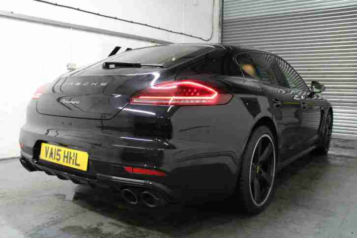 2015 Porsche Panamera 3.0 (300bhp ) PDK, BLACK, AUTO, 20" ALLOYS, VERY HIGH SPEC