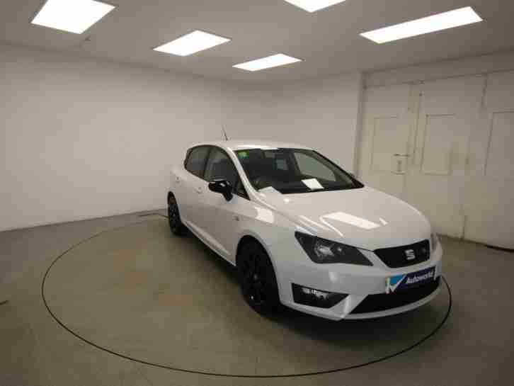 2015 SEAT Ibiza Fr Black Tsi Act Petrol White Manual