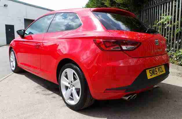 2015 SEAT LEON 2.0 TDI 184 FR 3dr (Technology Pack) Diesel Manual Hatchback