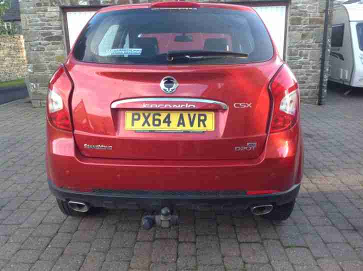 2015 KORANDO 64 reg diesel manual