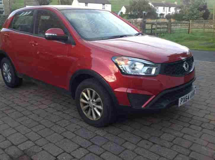 2015 SSANGYONG KORANDO 64 reg diesel manual 4X4 four wheel drive