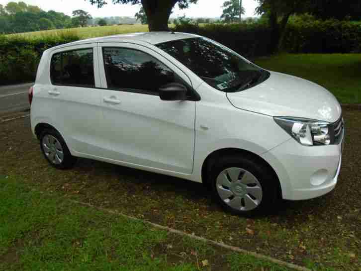 2015 SUZUKI CELERIO SZ2 WHITE. ONLY 3250MILES. 18MONTHS OLD. FREE TAX