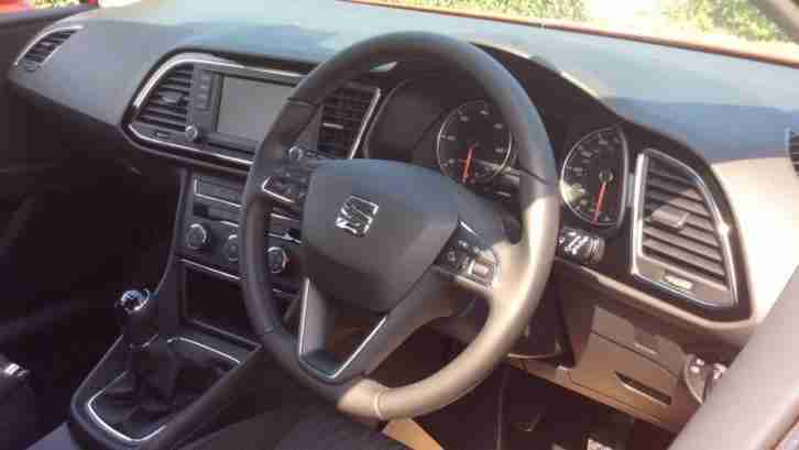 2015 Seat Leon 1.6 TDI Ecomotive SE 5dr (Tech Manual Diesel Hatchback