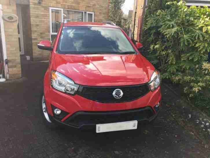 2015 Ssangyong Korando 2.0 ELX4 5,600 miles High Spec