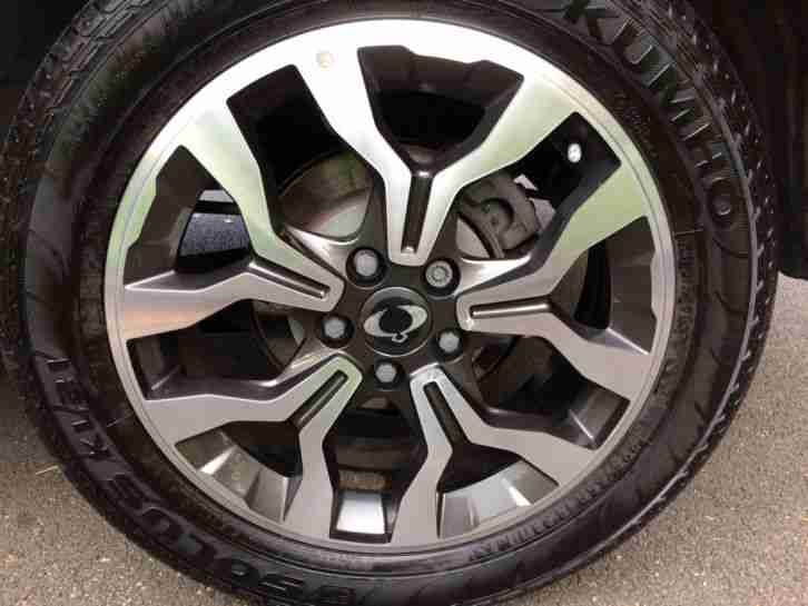 2015 Ssangyong Korando 2.2 ELX 4x4 5dr (65 plate) RED. 4WD,