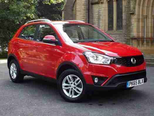 Ssangyong Korando. Ssangyong car from United Kingdom