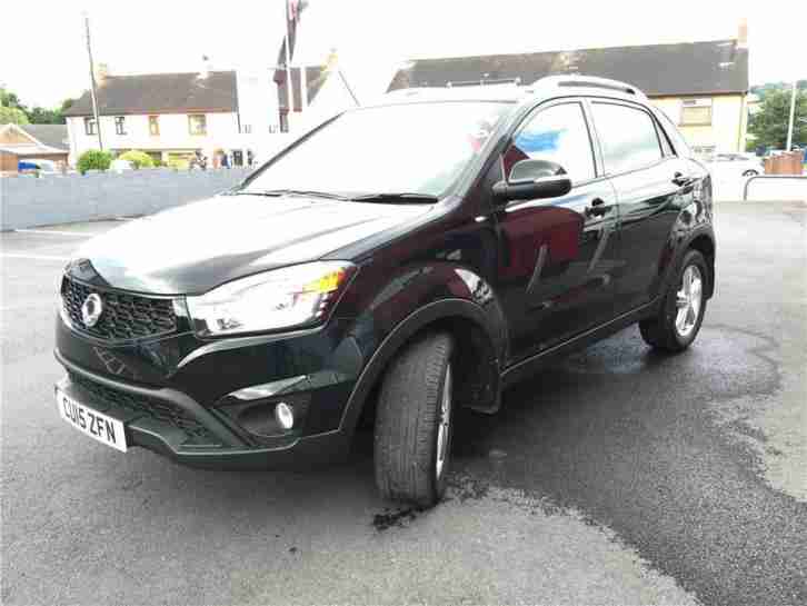 2015 Ssangyong Korando ELX4 Diesel black Automatic