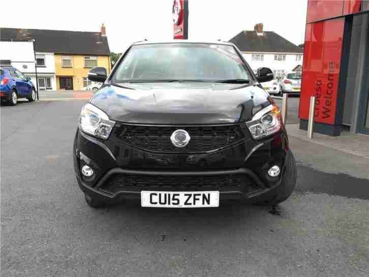 2015 Ssangyong Korando ELX4 Diesel black Automatic