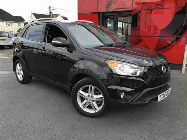 2015 Korando ELX4 Diesel black