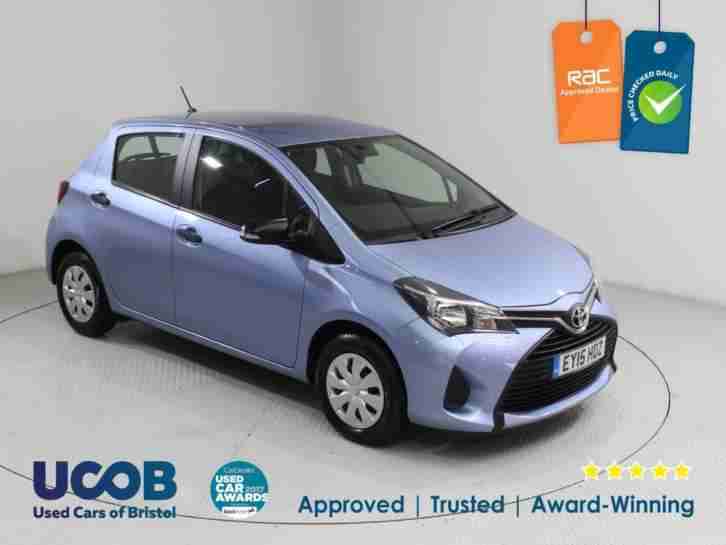 2015 TOYOTA YARIS 1.0 VVT I ACTIVE 5DR HATCHBACK PETROL