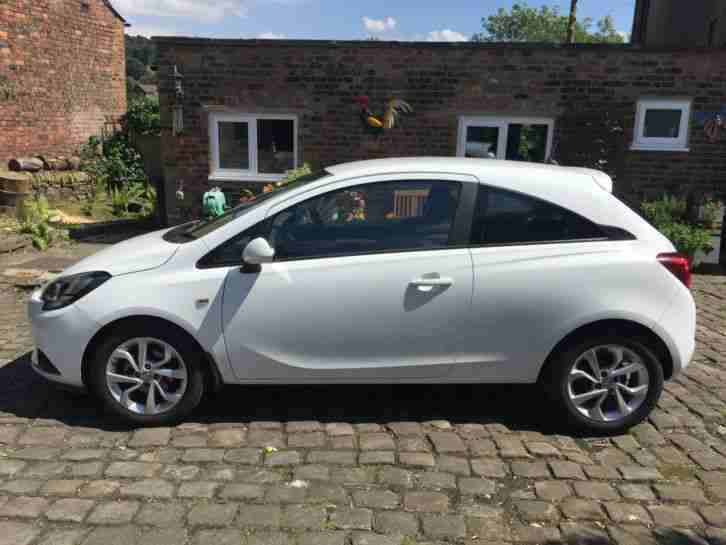 2015 VAUXHALL CORSA EXCITE 1.4 ECOFLEX WHITE 3 DOOR