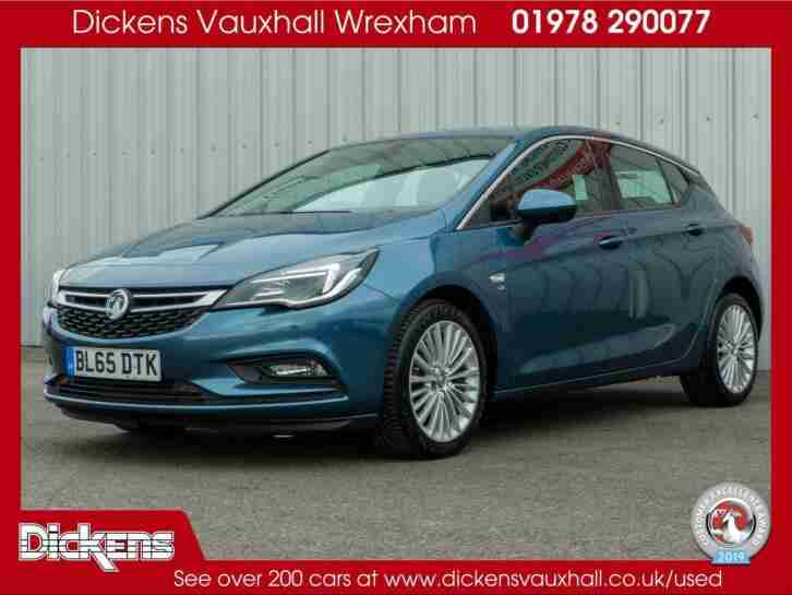 2015 Vauxhall Astra ELITE NAV Petrol blue Manual