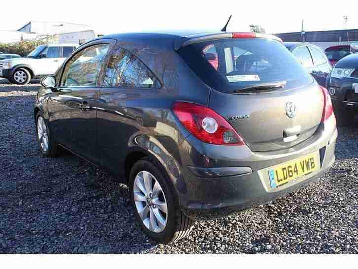 2015 Vauxhall Corsa 1.4 Excite 3dr [AC] Petrol grey Manual