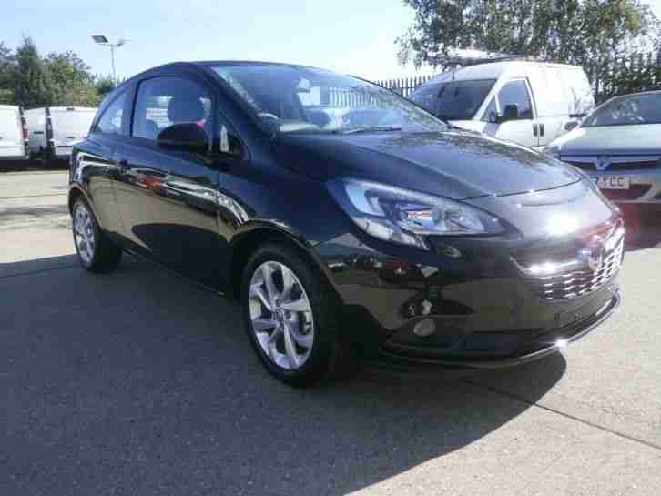 2015 Vauxhall Corsa Corsa 1.2 Excite 3Dr A/C Petrol Black Manual