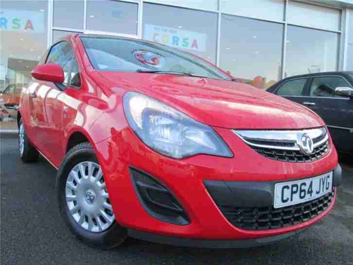 2015 Vauxhall Corsa S Petrol Red Manual