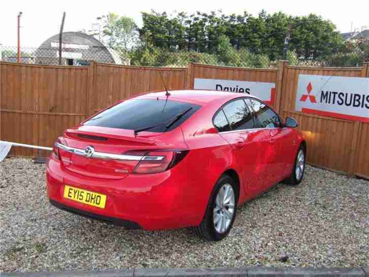 2015 Vauxhall Insignia SRI CDTI ECOFLEX S/S Diesel Red Manual