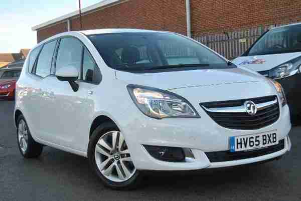 2015 Vauxhall Meriva 1.4i 16V Life 5dr Estate Petrol white Manual